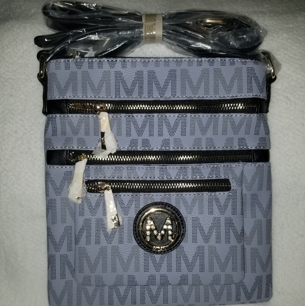 MKF Gray Crossbody bag